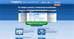 Desktop Screenshot of negofeed.com